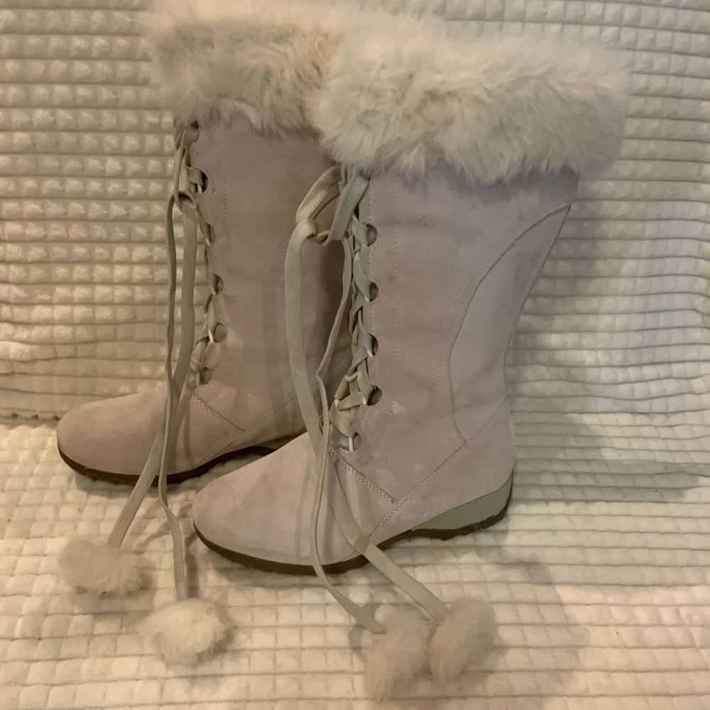 White Sporto Lila Winter Boots